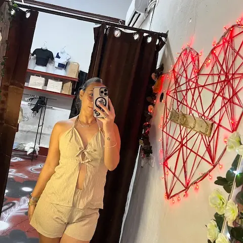 Conjunto short + blusa lazos's photo #1