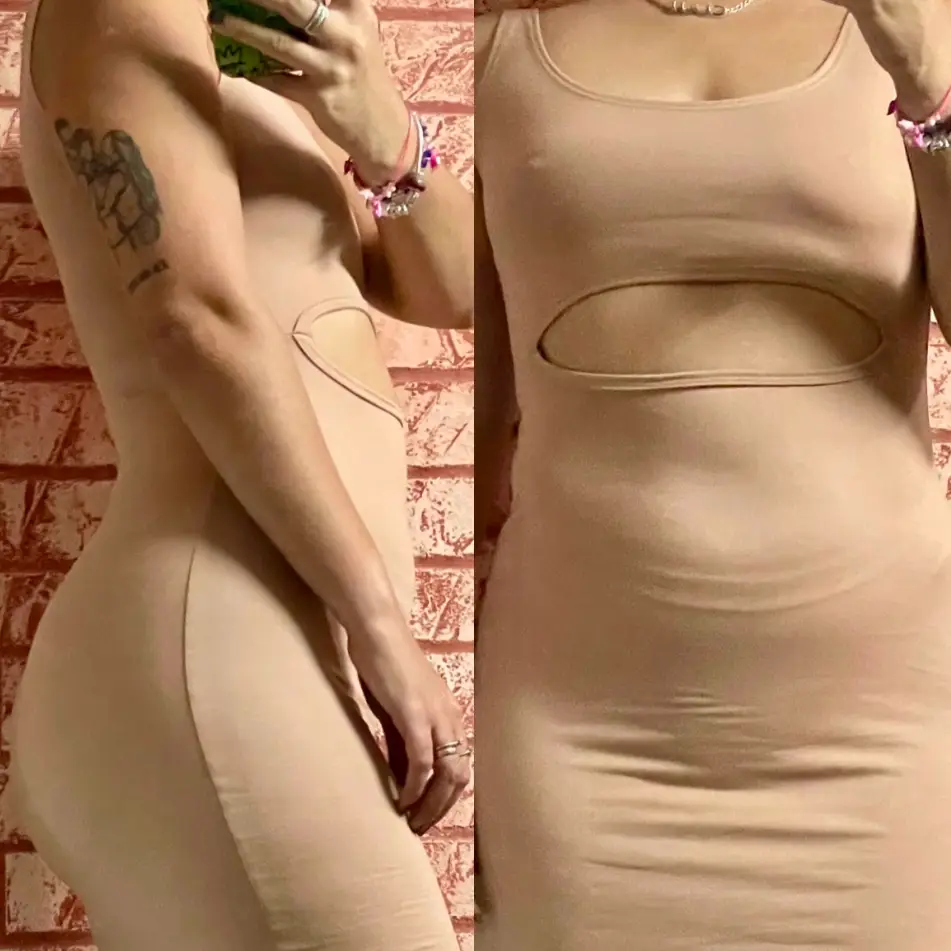 Vestido Sencillo Agujero — imagen 3
