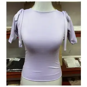 Pullover lazos morado pastel miniatura 1