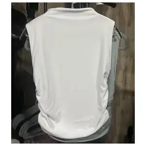 Top cuello alto plisado por los costados miniatura 3