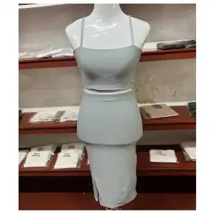Conjunto saya con apertura + top sencillo miniatura 2