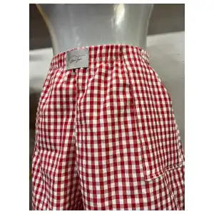 Short boxer fajín sencillo con etiqueta visible miniatura 1